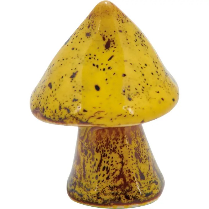 Glazed Wild Mushrooms Figurine Set