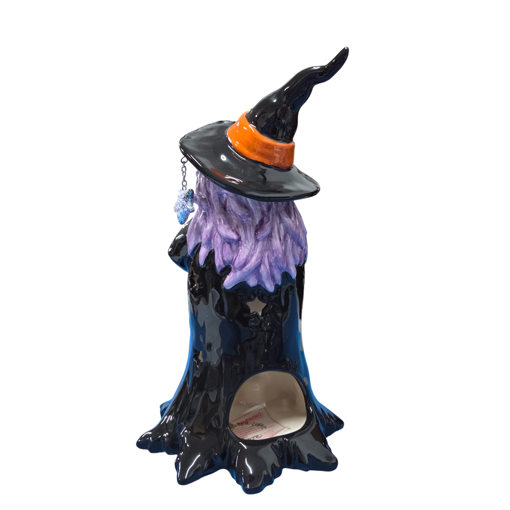 Grizzelda Witch Tea Light Candle Holder