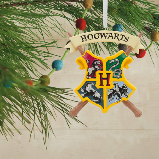 Hallmark Harry Potter Hogwarts Crest Christmas Ornament - Sammi's Attic