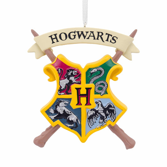 Hallmark Harry Potter Hogwarts Crest Christmas Ornament - Sammi's Attic
