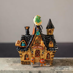 Halloween Owl Candle House