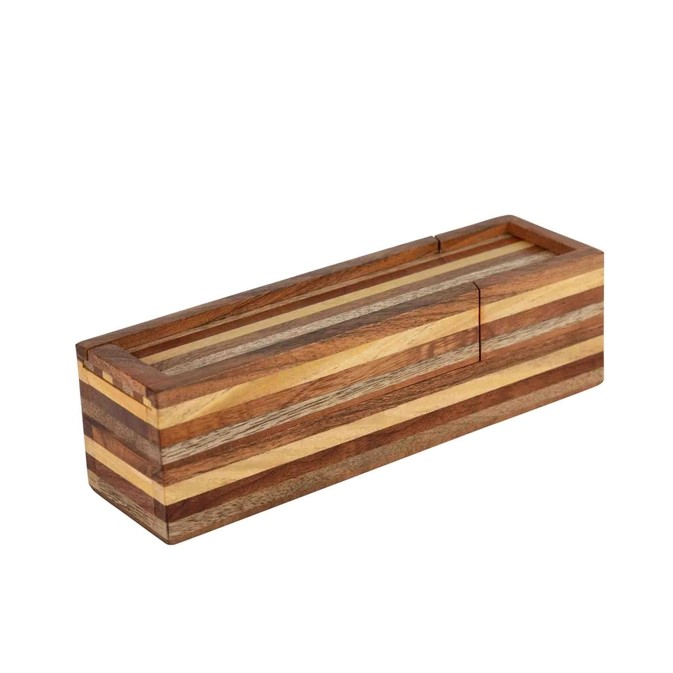 Handmade Wooden Puzzle Treasure Box