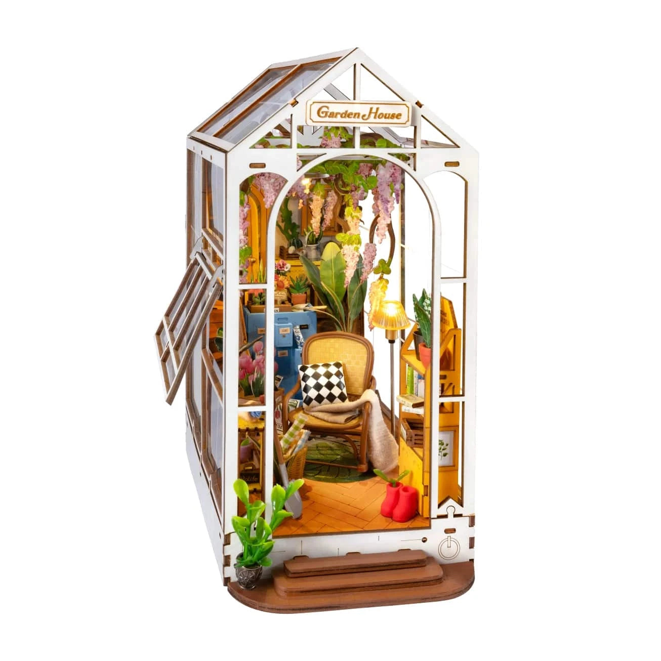 Hands Craft Diy Book Nook Kit: Garden House