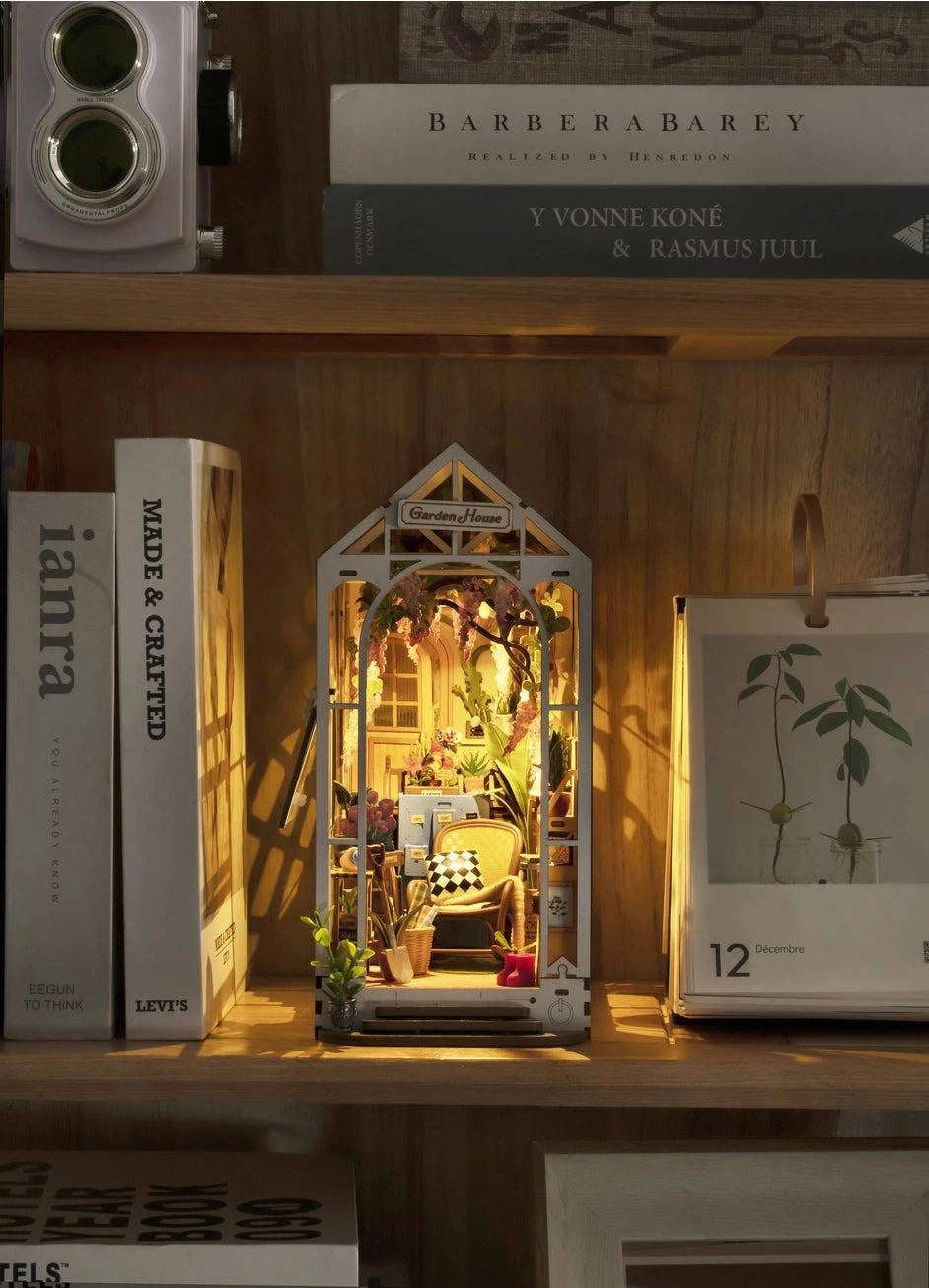 Hands Craft Diy Book Nook Kit: Garden House