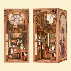 Hands Craft Diy Book Nook Kit: The Secret Rhythm With Dust Cover