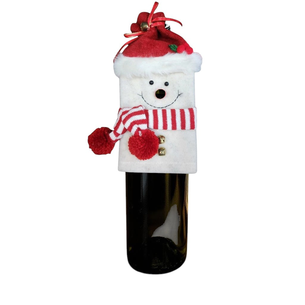 Holiday Cheer Wine Bottle Toppers