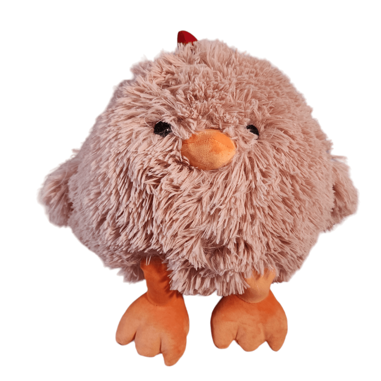 Hug Me Shaggy Chicken Rooster Plush Stuffed Hen Fair Animal Country Easter