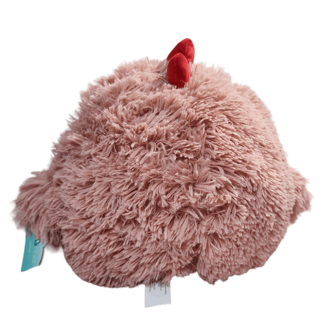 Hug Me Shaggy Chicken Rooster Plush Stuffed Hen Fair Animal Country Easter