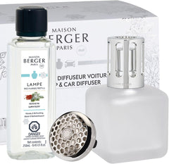 Ice Cube Frost Lamp Gift Set and Car Diffuser by Maison Berger