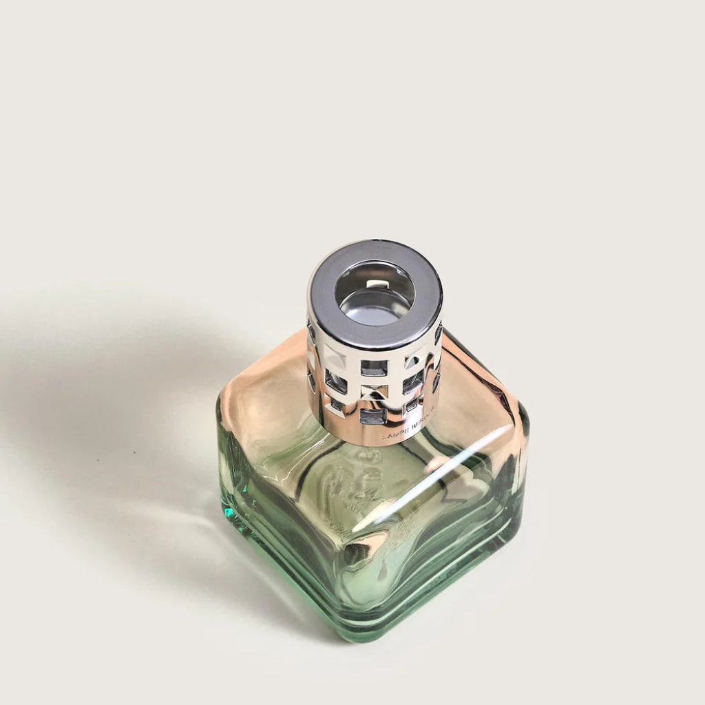 Ice Cube Peach & Green Lamp Gift Set by Maison Berger