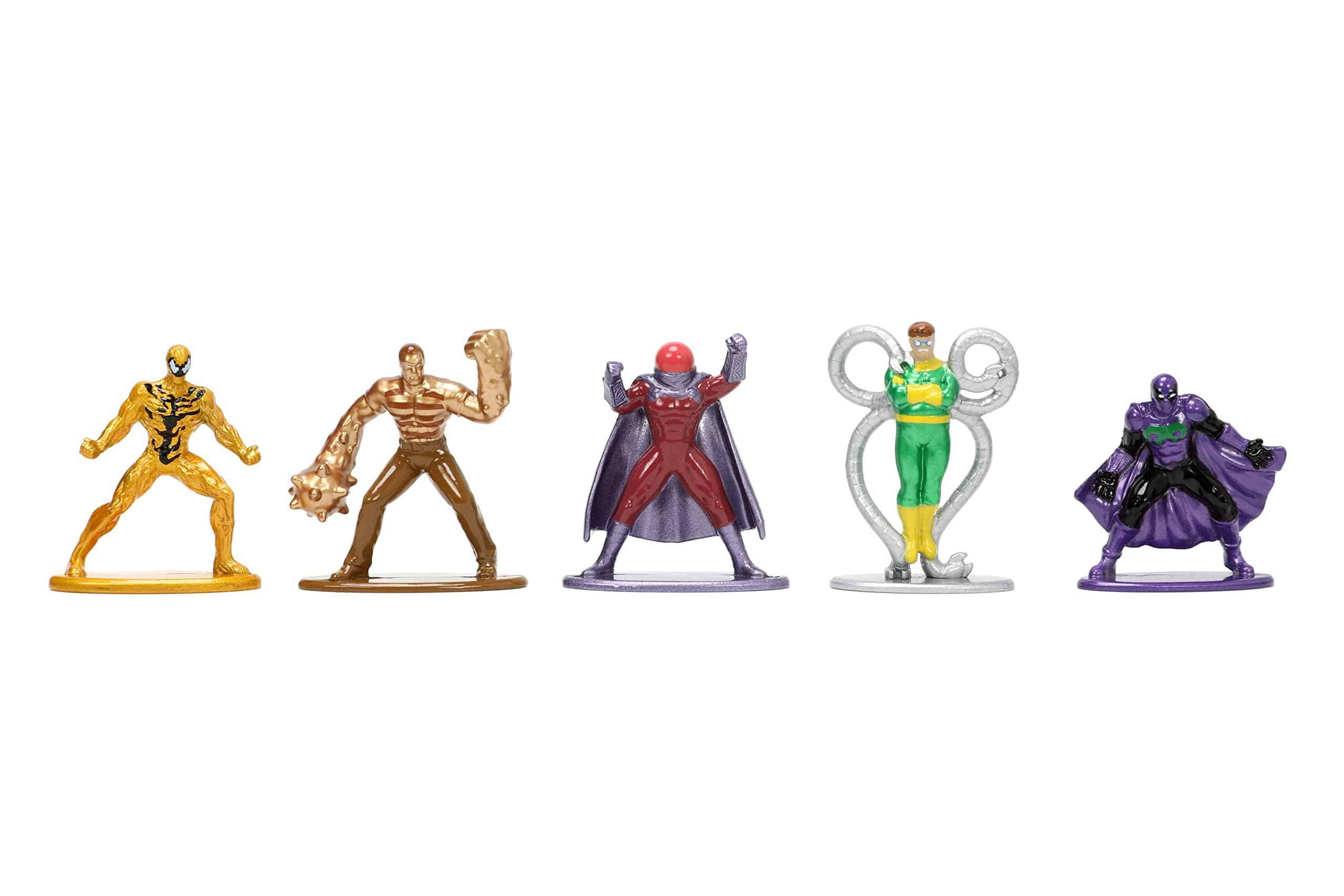 Jada Toys Marvel Spider-Man 18-Pack Series 8 Die-cast Figures, Toys for Kids and Adults