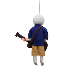 Jimmy Buffett Ornament | Handcrafted Felt Hanging Decor