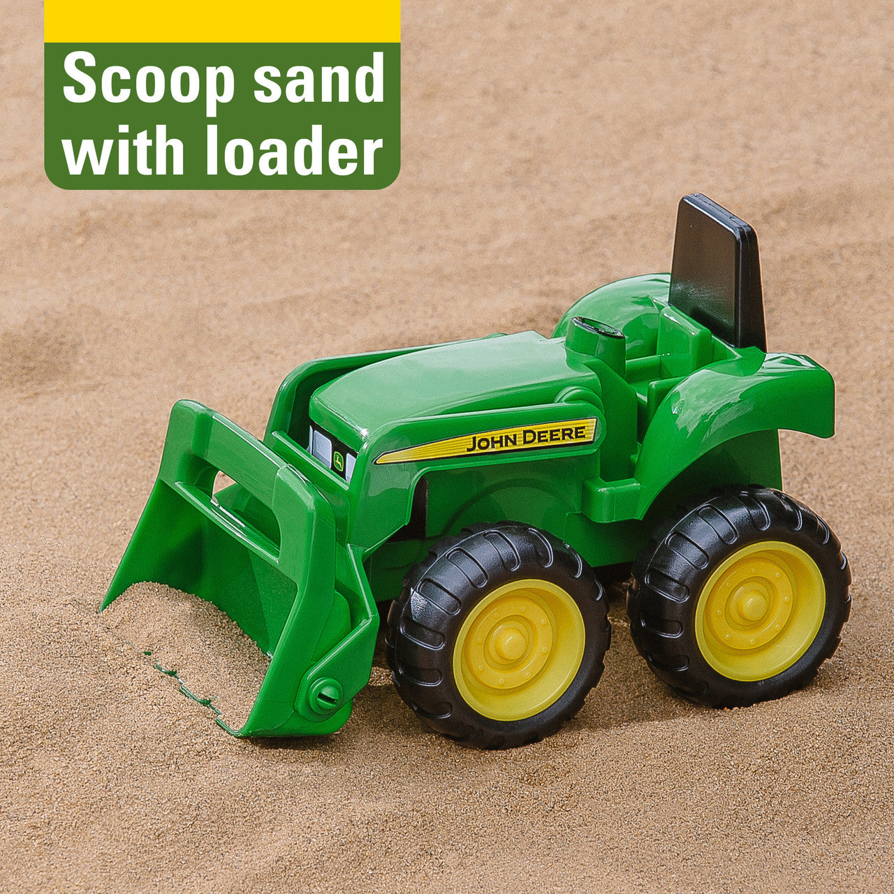 John Deere Dump Truck and Loader Toy Set 6 Inch