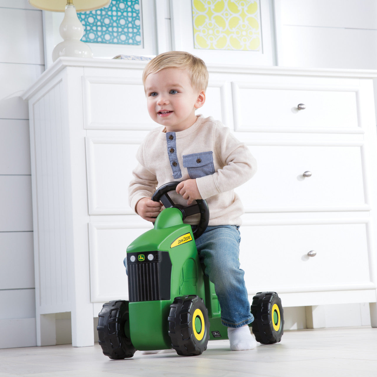 John Deere Sit N Scoot Tractor
