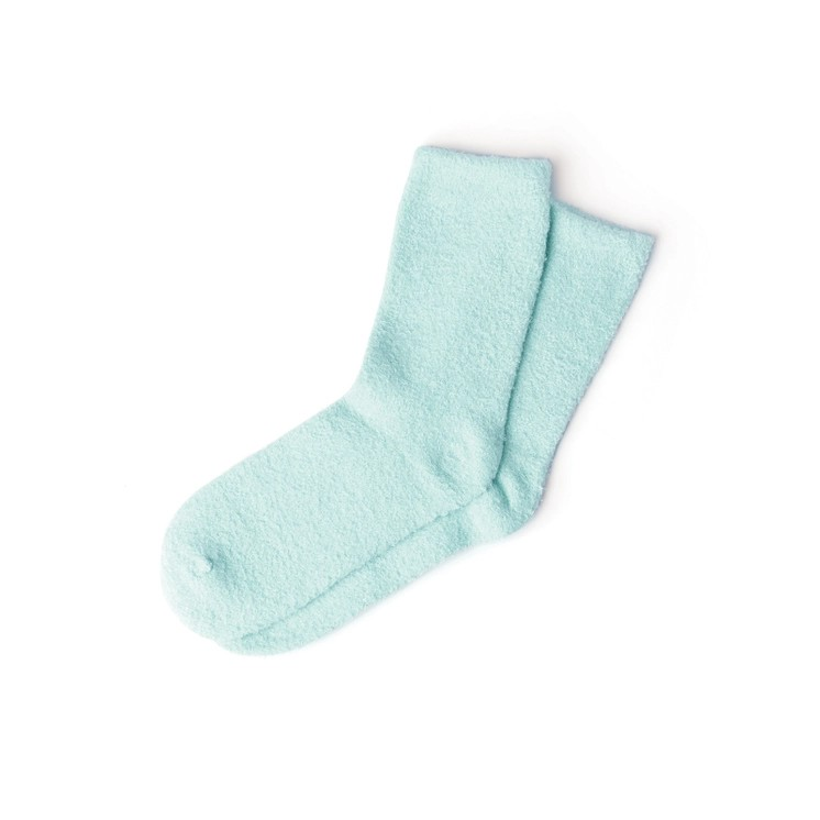 Lemon Lavender You Had Me At Aloe Super Soft Spa Socks | Blue