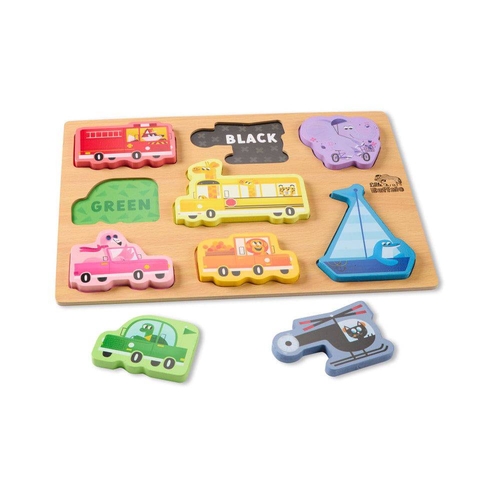 Little Buffalo Wooden Jigsaw Puzzles Ages 3+