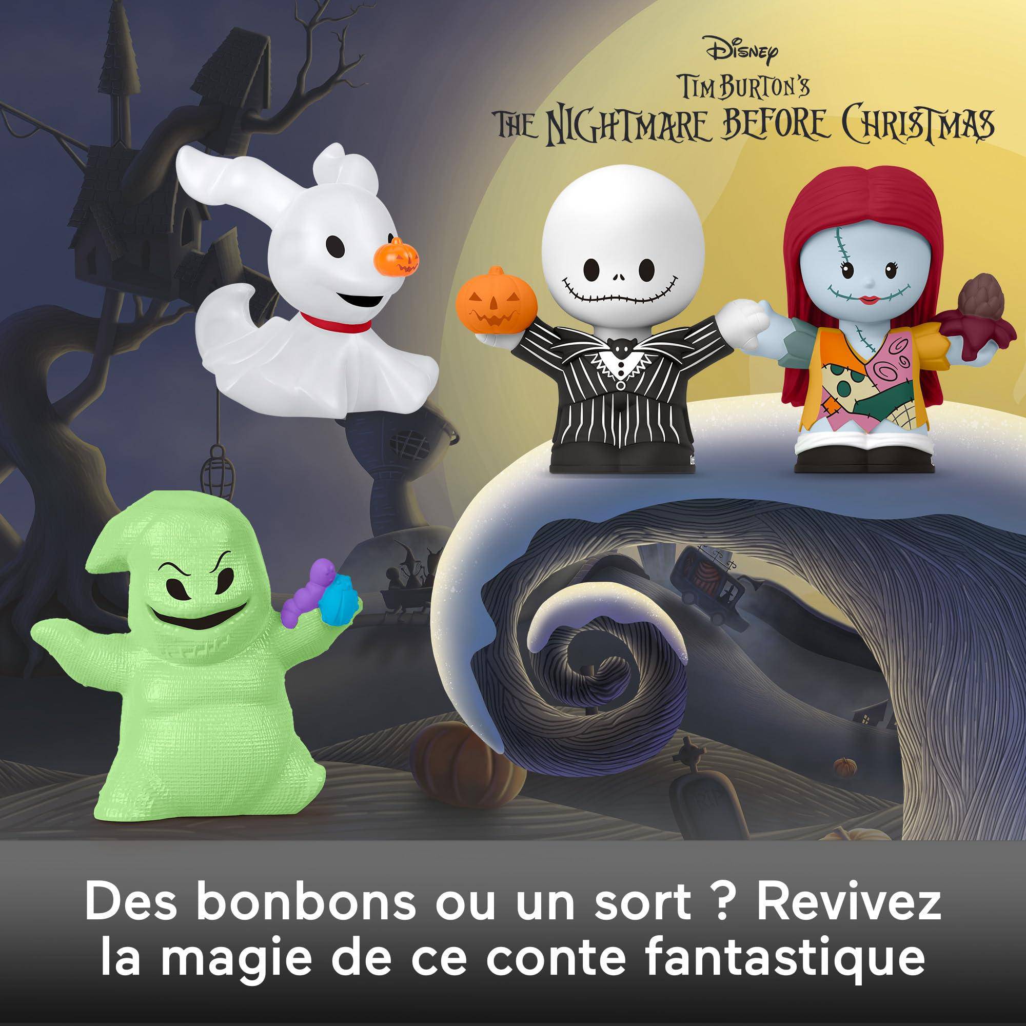Little People Collector Disney Tim Burton’s The Nightmare Before Christmas Special Edition Set for Adults & Fans, 4 Figures in Display Box - Sammi's Attic