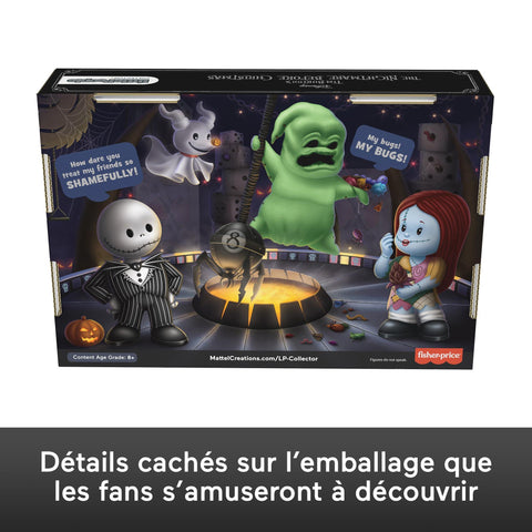 Little People Collector Disney Tim Burton’s The Nightmare Before Christmas Special Edition Set for Adults & Fans, 4 Figures in Display Box - Sammi's Attic
