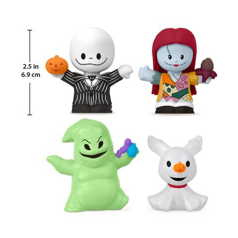Little People Collector Disney Tim Burton’s The Nightmare Before Christmas Special Edition Set for Adults & Fans, 4 Figures in Display Box - Sammi's Attic