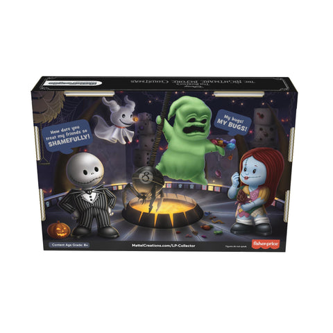 Little People Collector Disney Tim Burton’s The Nightmare Before Christmas Special Edition Set for Adults & Fans, 4 Figures in Display Box - Sammi's Attic