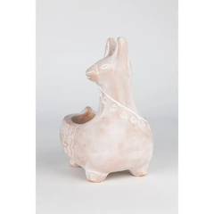 Llama Terracotta Planter