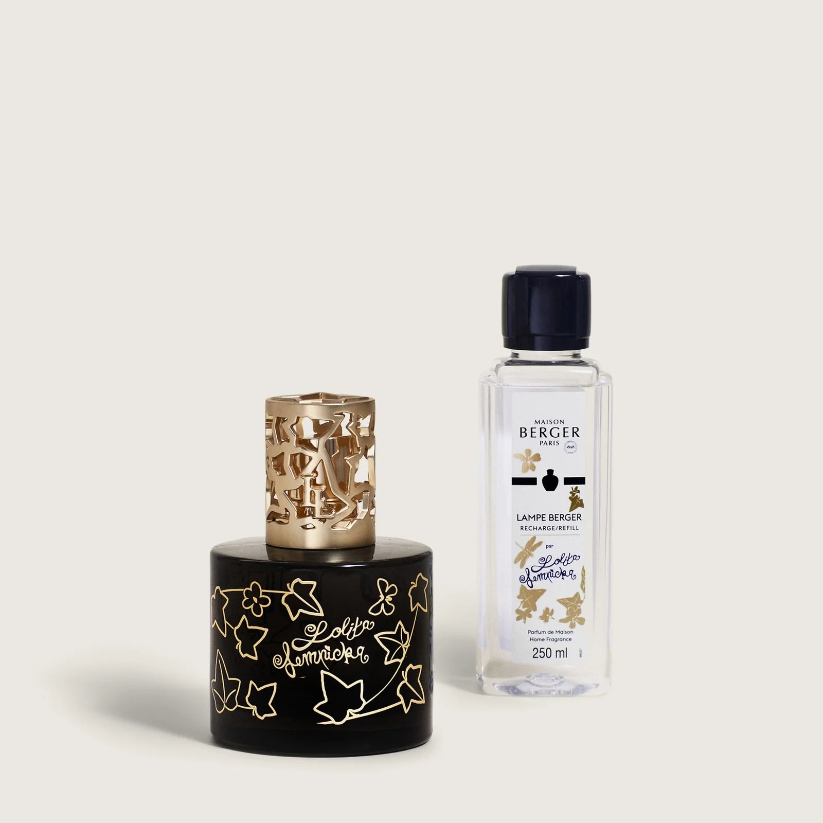 Lolita Lempicka Black Lamp Gift Set by Maison Berger