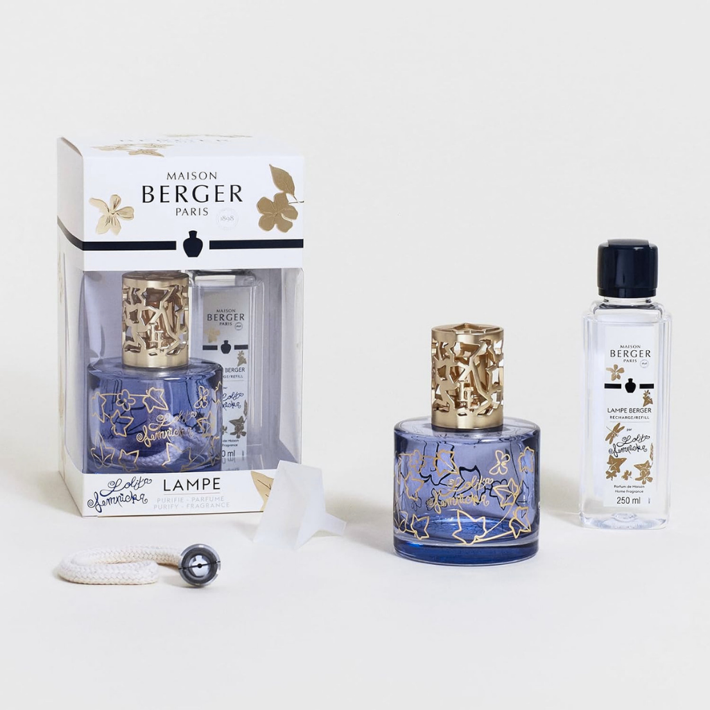 Lolita Lempicka Blue Lamp Gift Set by Maison Berger