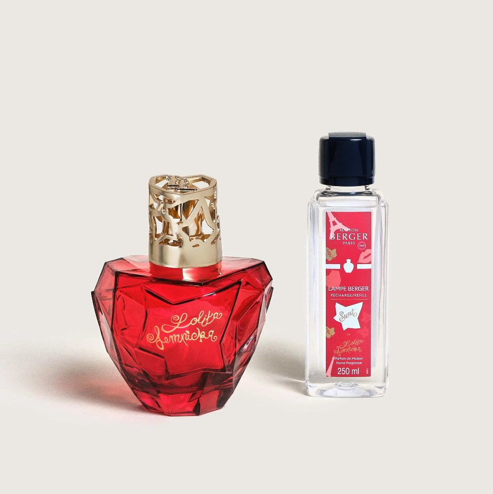 Lolita Lempicka Sweet Red Lamp Gift Set by Maison Berger
