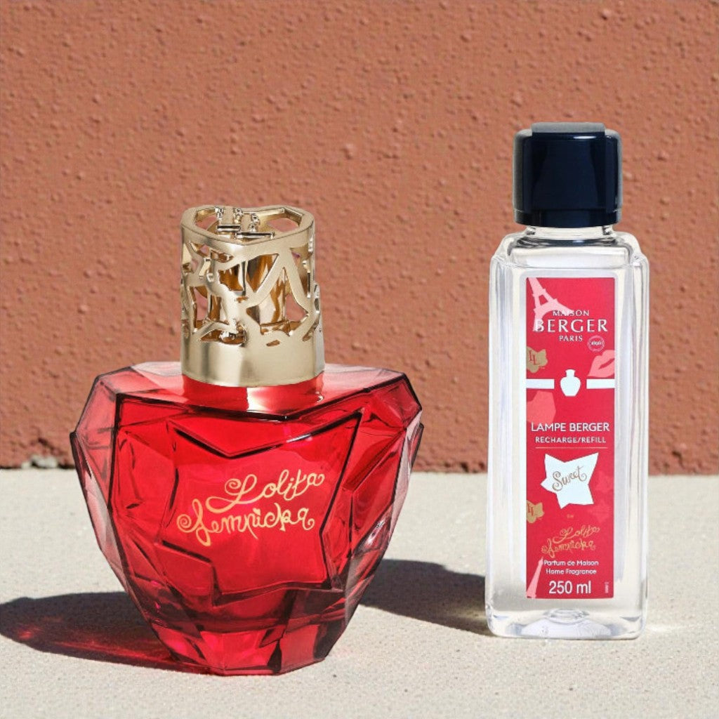 Lolita Lempicka Sweet Red Lamp Gift Set by Maison Berger
