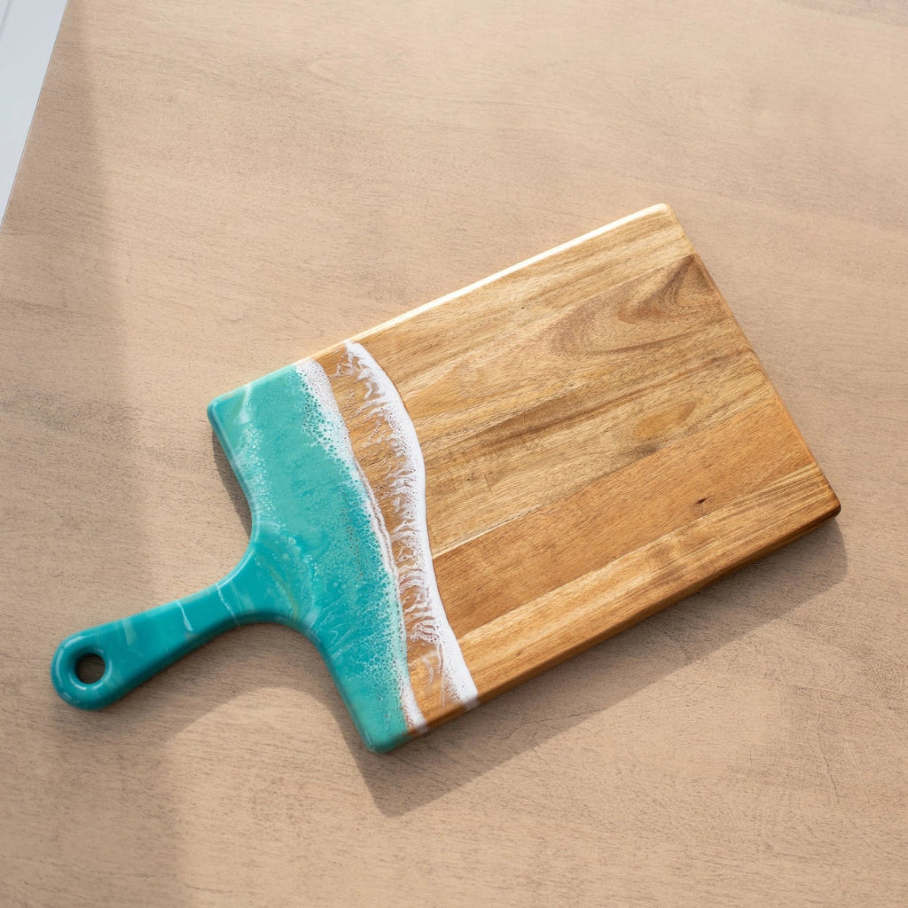 Lynn & Liana Designs | Large Charcuterie Board | Wood Resin Cheese Board