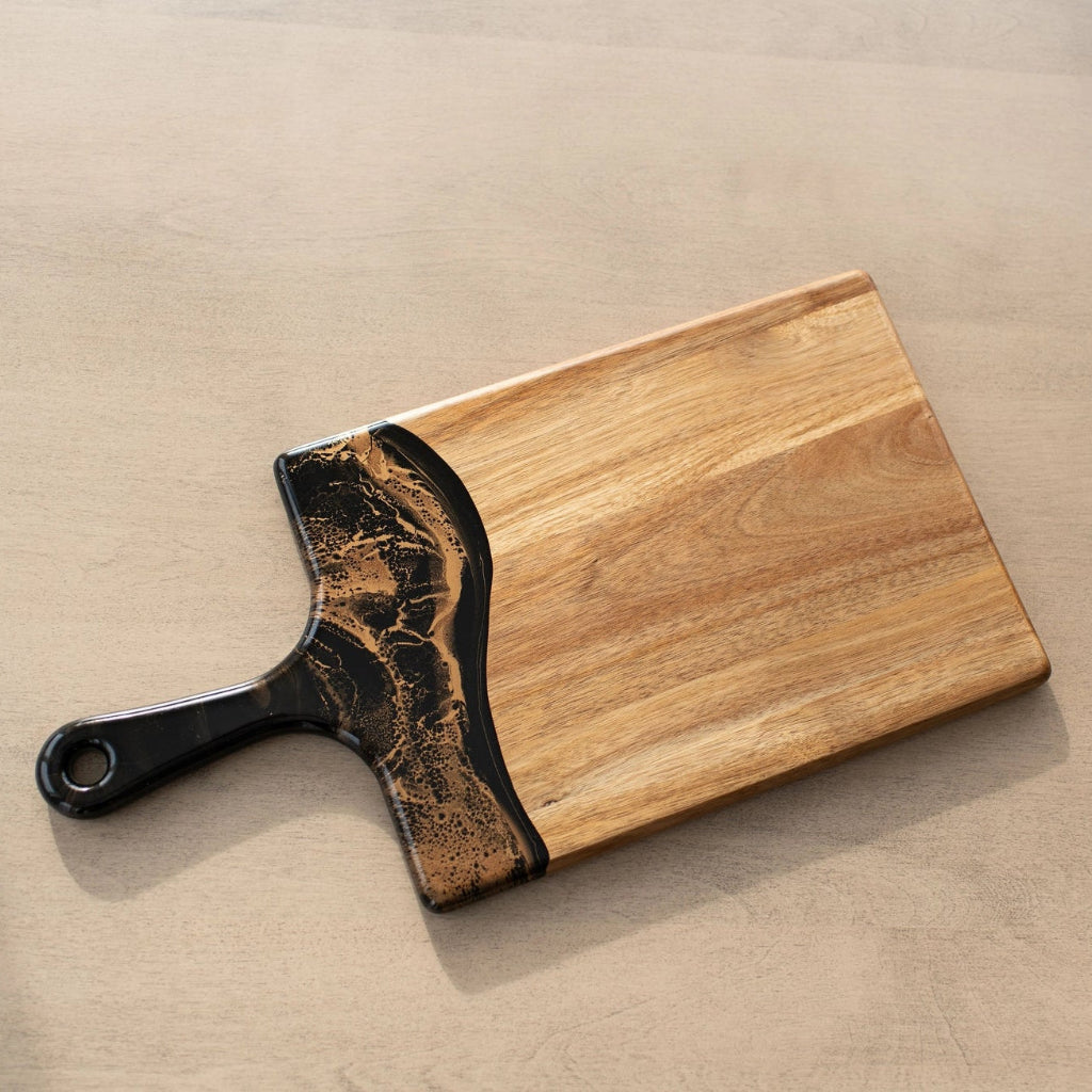 Lynn & Liana Designs | Large Charcuterie Board | Wood Resin Cheese Board