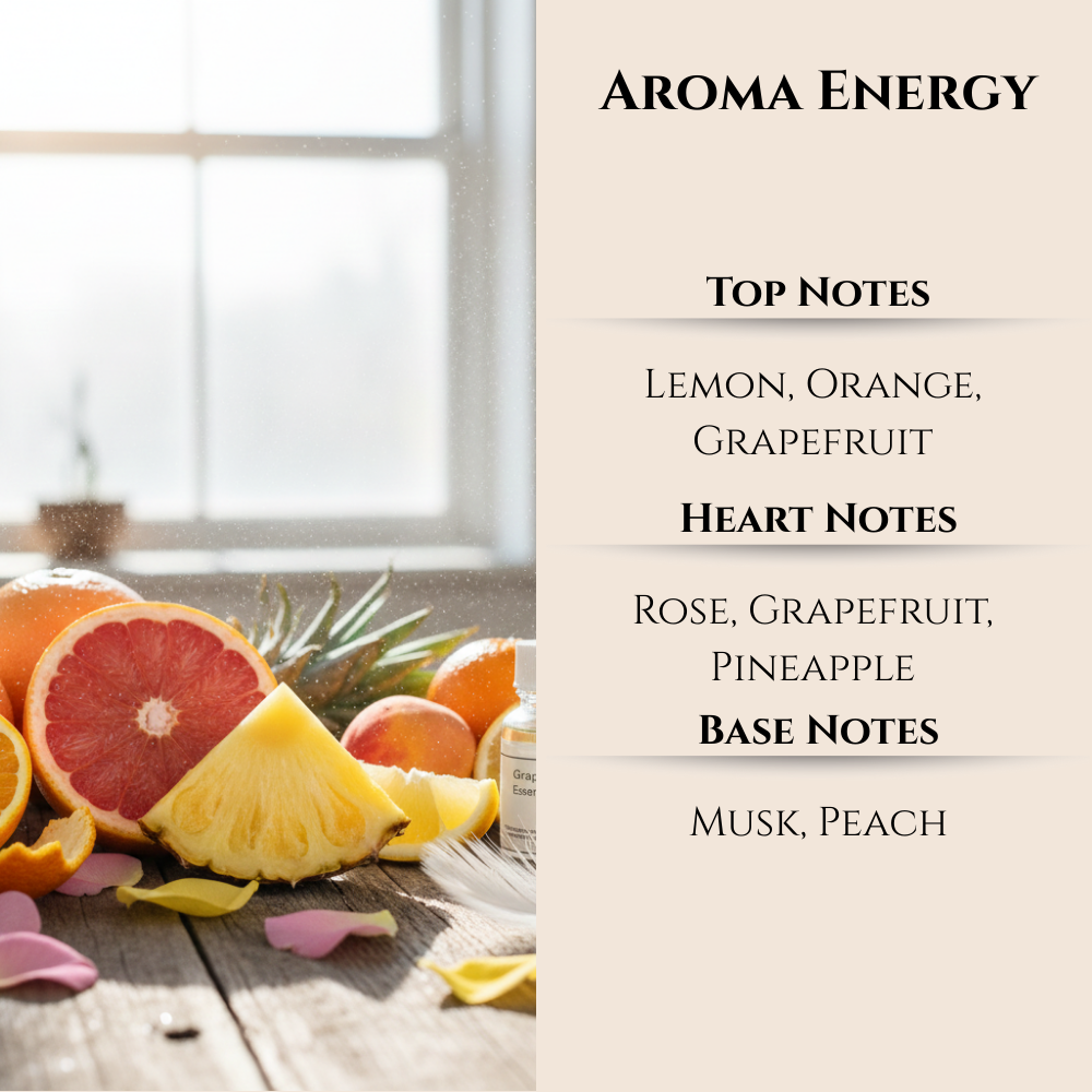 Maison Berger | Aroma Energy Sparkling Zest Car Diffuser Kit