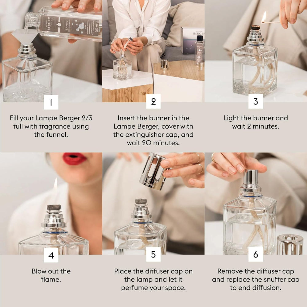 Maison Berger | Fresh Trio Pack | Lampe Berger Oil