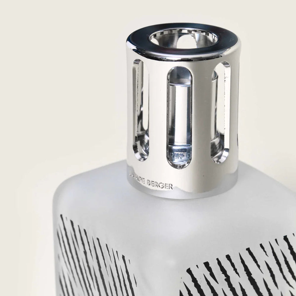 Maison Berger | Lampe Berger Ice Cube Zebra Lamp Gift Set with Ocean Breeze Fragrance