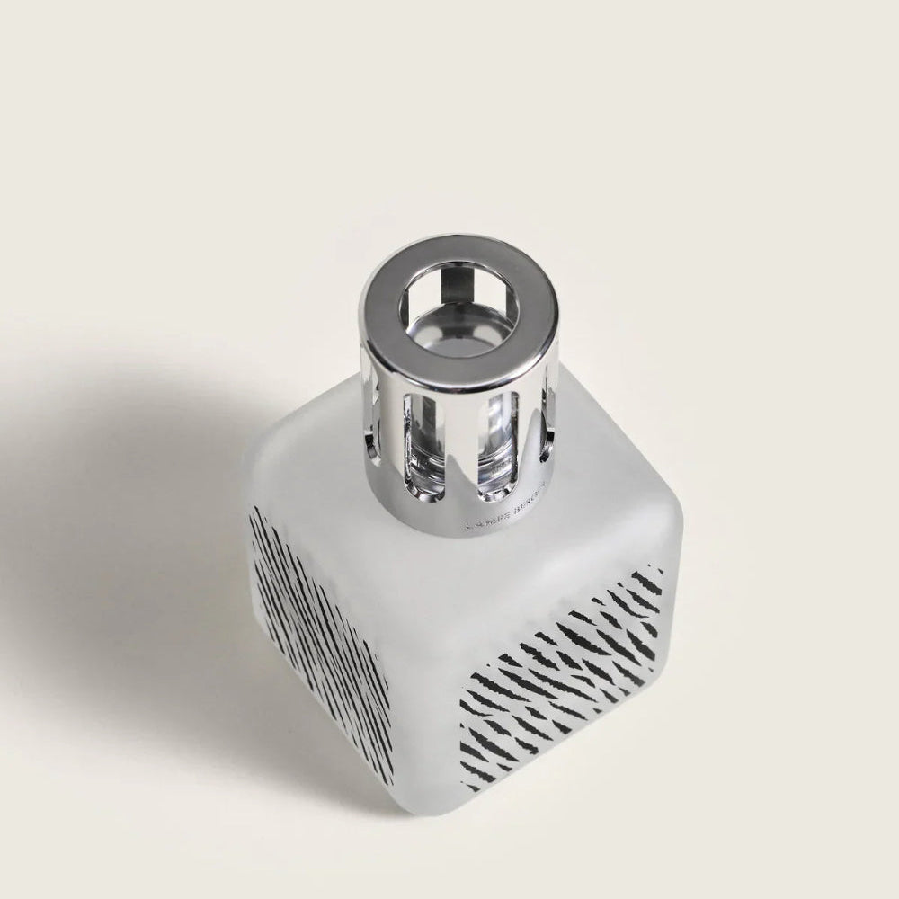 Maison Berger | Lampe Berger Ice Cube Zebra Lamp Gift Set with Ocean Breeze Fragrance