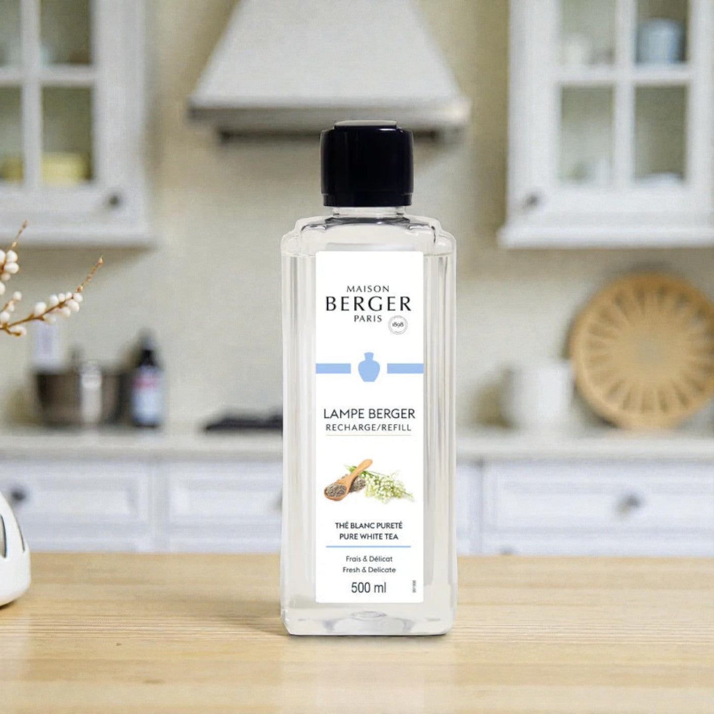 Maison Berger | Pure White Tea Lampe Berger Refill 500ml