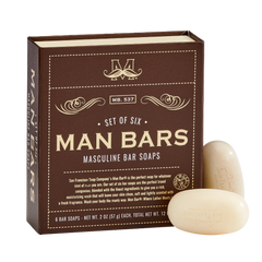 Man Bar Soap | 6 Piece Sampler Set