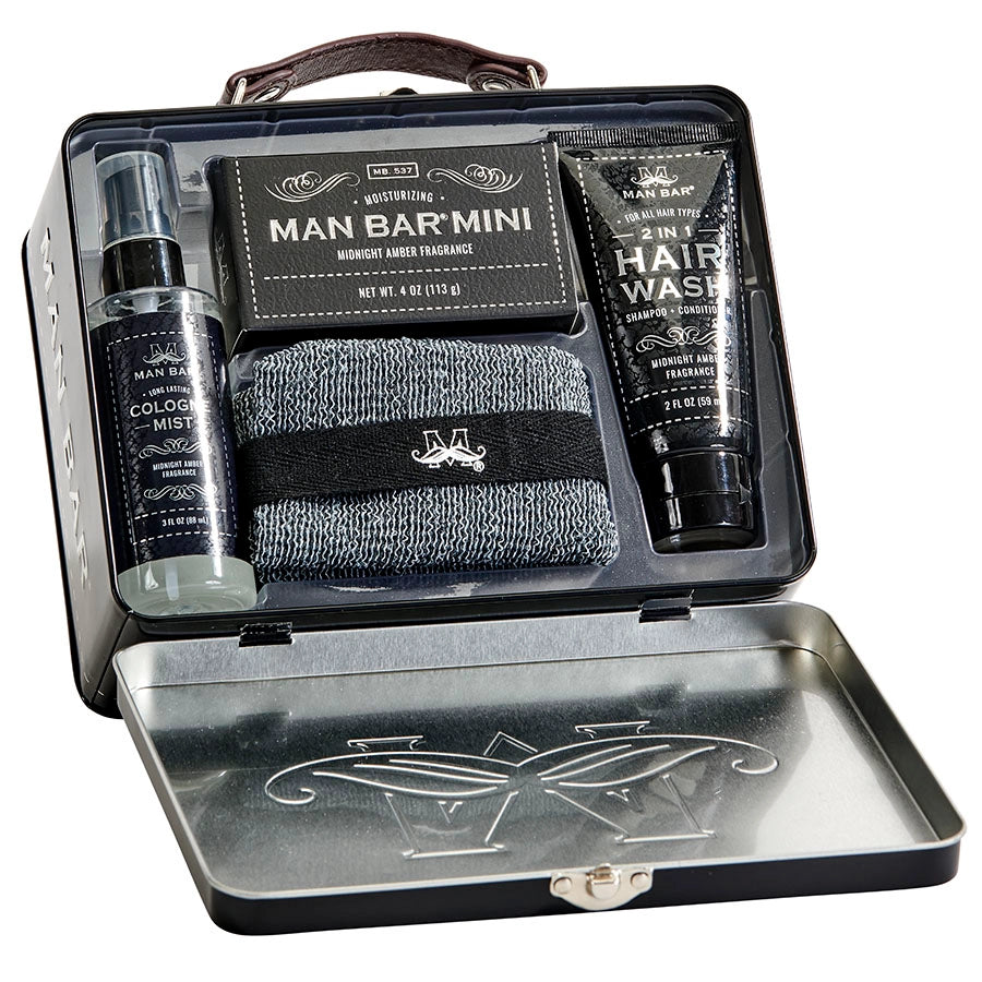 Man Bar Soap | Midnight Amber | Travel Kit