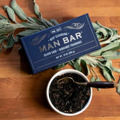 Man Bar Soap | Silver Sage & Bergamot
