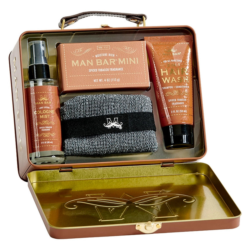 Man Bar Soap | Spiced Tobacco | Travel Kit