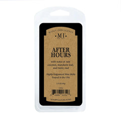 Manly Indugence Wax Melts | After Hours