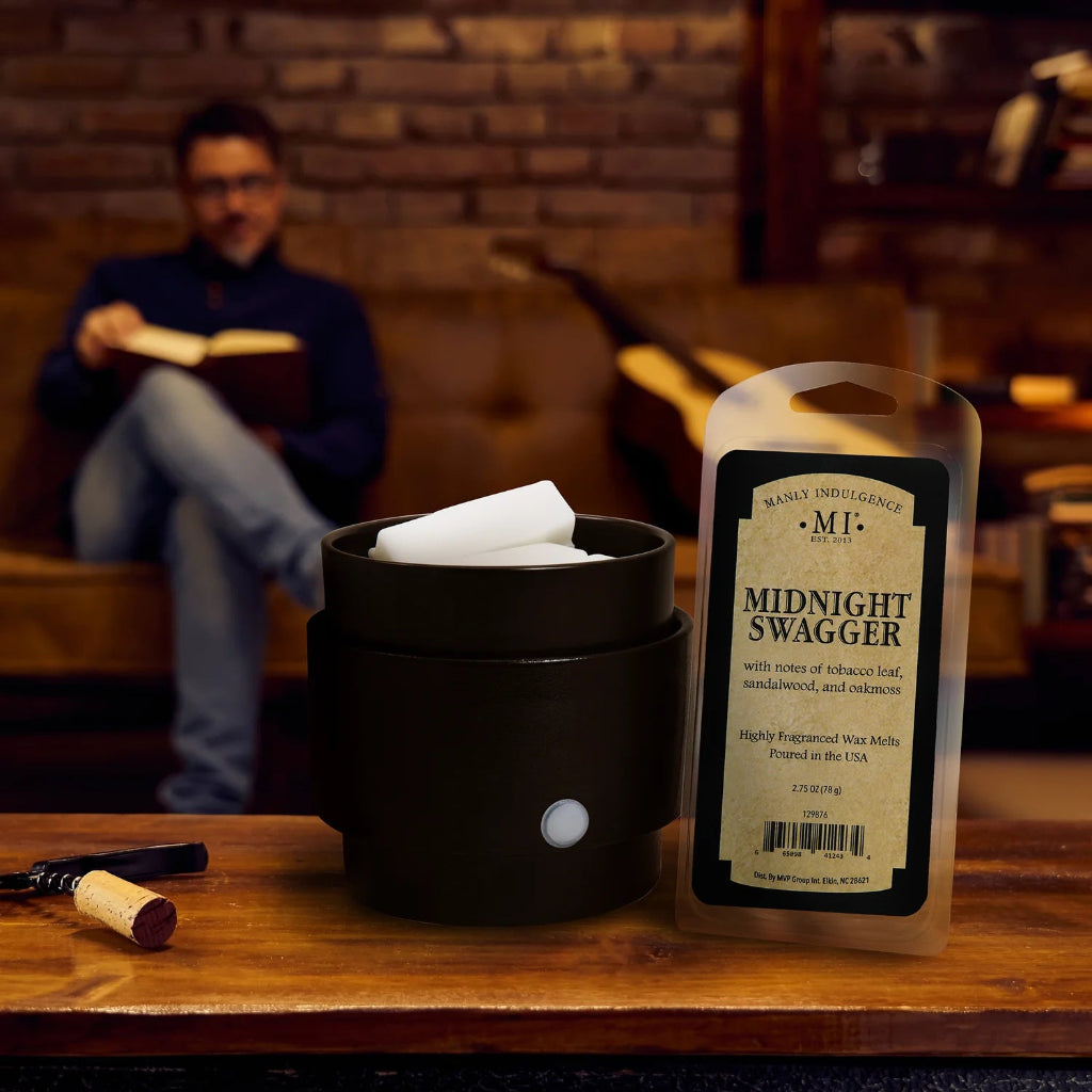 Manly Indugence Wax Melts | Midnight Swagger
