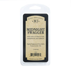 Manly Indugence Wax Melts | Midnight Swagger