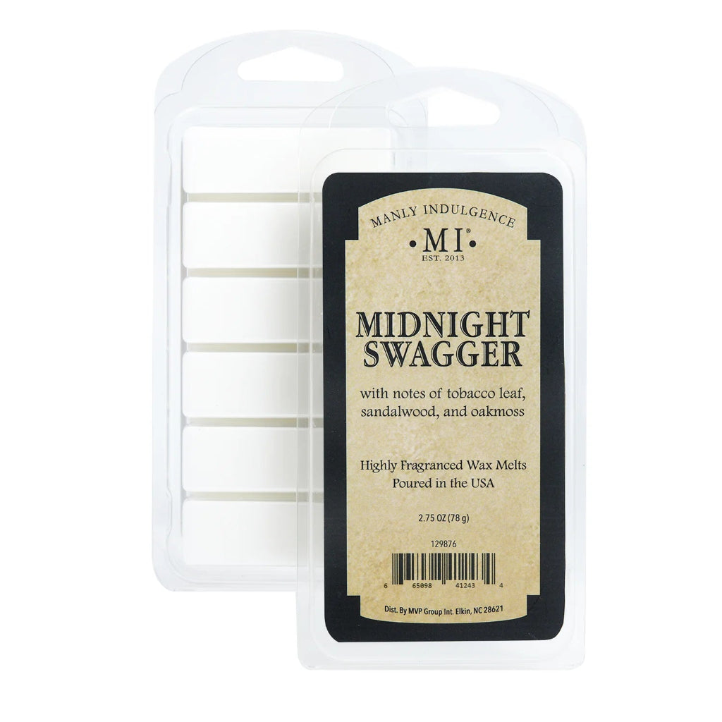 Manly Indugence Wax Melts | Midnight Swagger