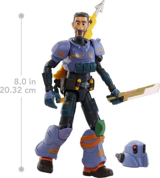 Mattel Disney and Pixar Lightyear Action Figure & Accessories Set, Alpha Class Mo Morrison 7-inch Collectible Toy with 24 Movable Joints - Sammi's Attic