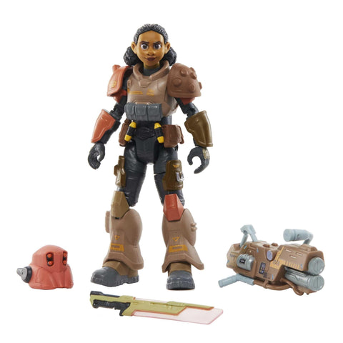 Mattel Disney and Pixar Lightyear Collector Action Figure, 7-in Scale Jr Zap Patrol Izzy Hawthorne, Articulated with Accessories - Sammi's Attic