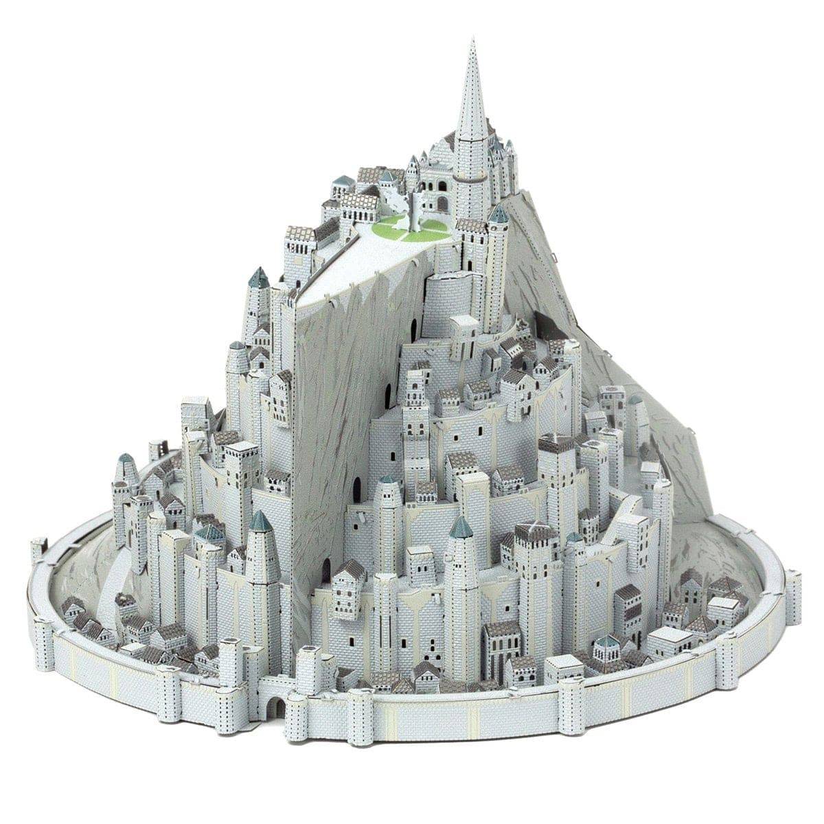 Metal Earth Lord of the Rings Minas Tirith Premium 3D Model Kit, Gray 864755
