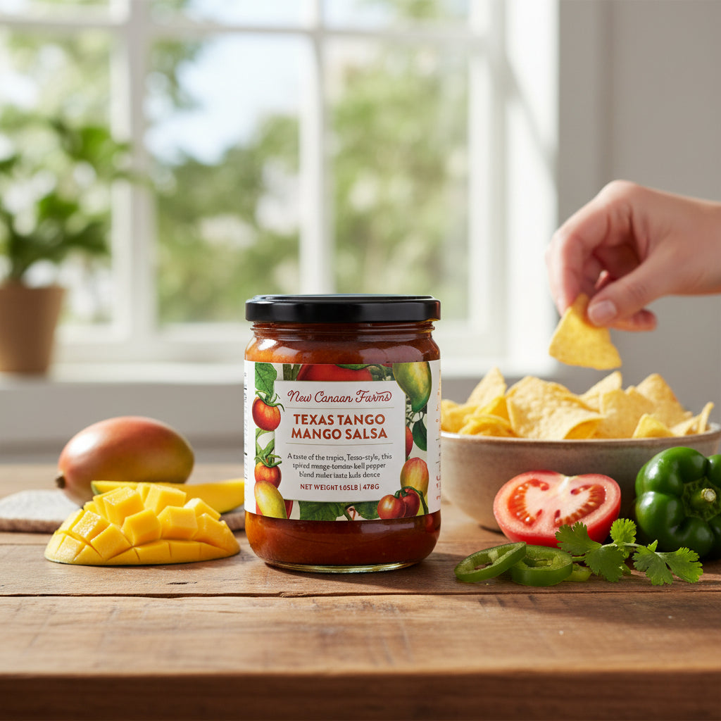 New Canaan Farms Texas Tango Mango Salsa