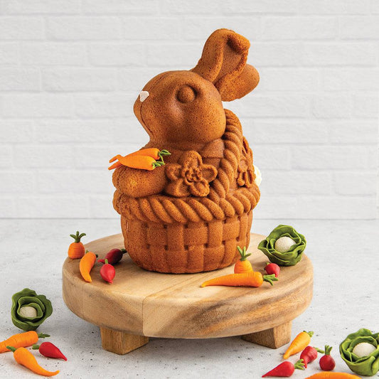 Nordic Ware Bunny In A Basket 3D Cake Pan - Sammi's Attic