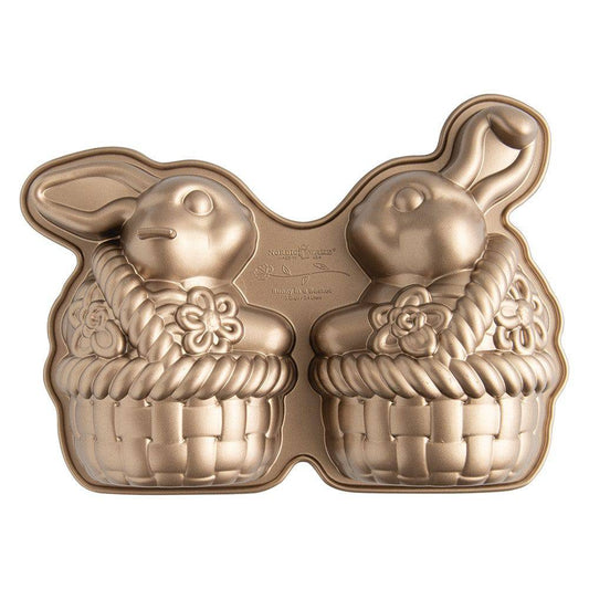 Nordic Ware Bunny In A Basket 3D Cake Pan - Sammi's Attic